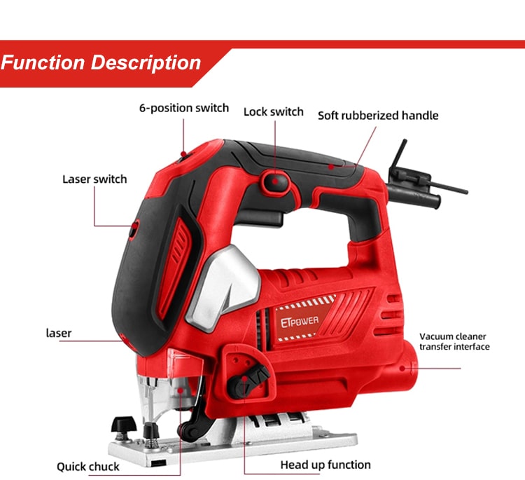 710W woodworking jig saw