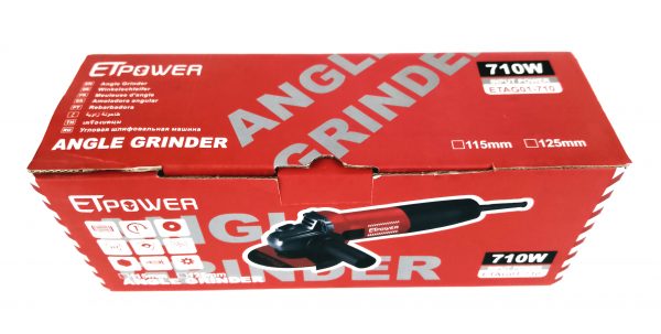 710W Winkelschleifer-Werkzeug, Schiebeschalter,4-1/2-Zoll bis 5 Zoll - Bild 6