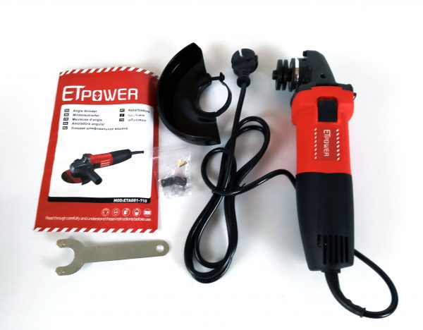 710W Winkelschleifer-Werkzeug, Schiebeschalter,4-1/2-Zoll bis 5 Zoll - Bild 5