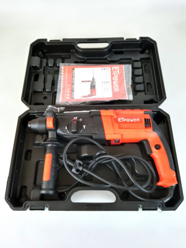 28mm SDS Plus Corded Rotary Hammer with Chisels - Image 5