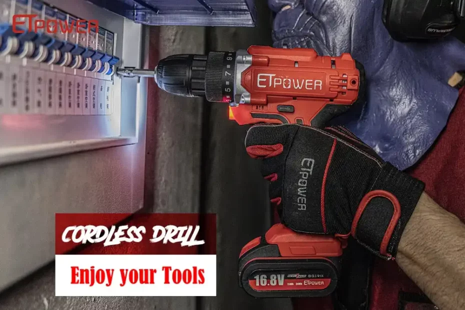 cordless power drill driver