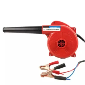 Portable 12V electric air blower for car engine dust cleaning