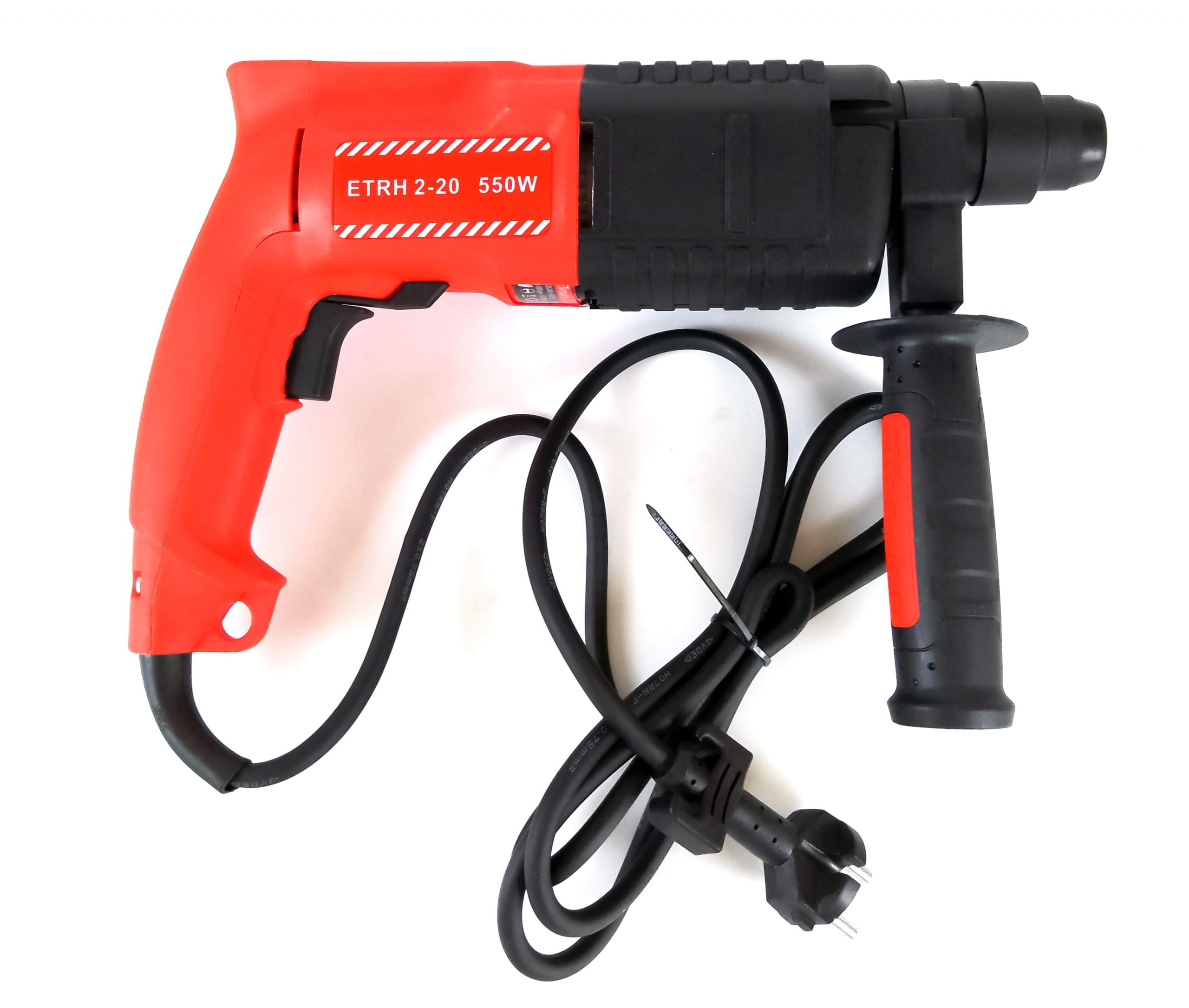 20mm 550W Corded Rotary Hammer Drill for Concrete - Image 2
