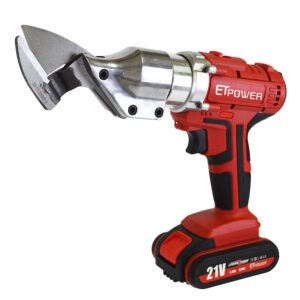 21V Battery Powered Cordless Metal Shears for metalworking